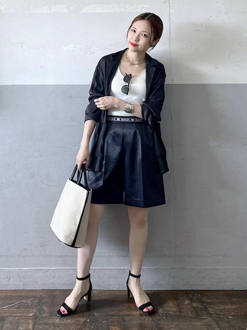 セール】サテンシャツジャケット（その他アウター）｜ADAM ET ROPE