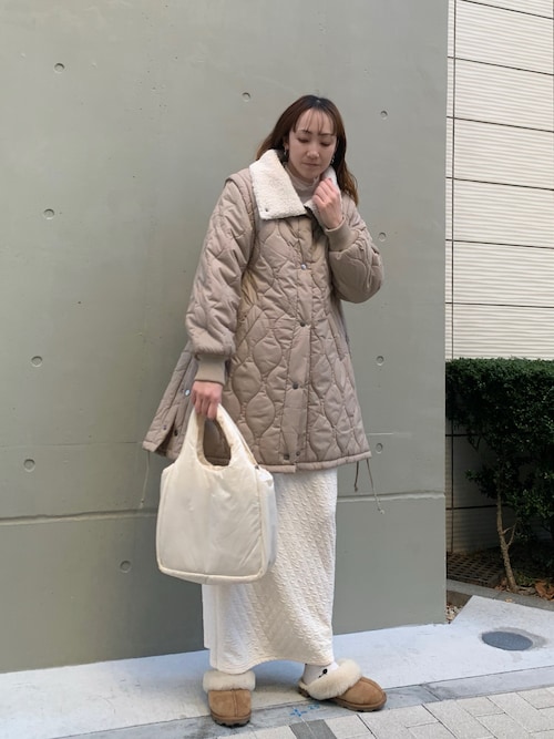 2way襟ボアキルティングジャケット（ブルゾン）｜CORNERS（コーナーズ