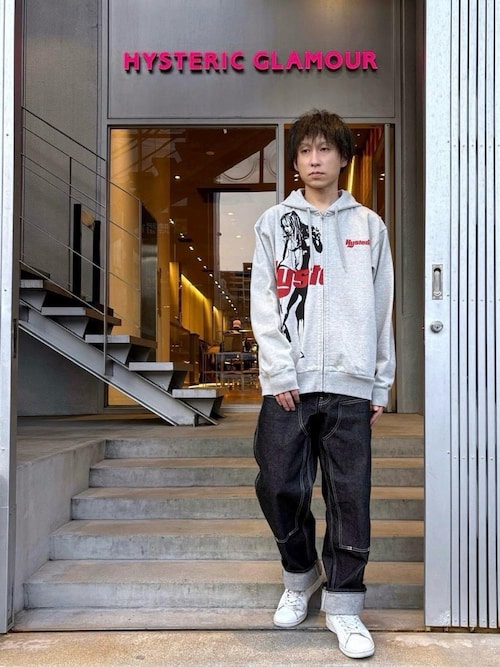 HYSTERIC GLAMOUR（ヒステリックグラマー） パーカー HYSTERIC TIMES