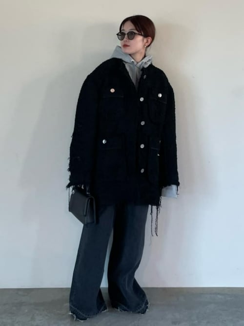 オーバーウエスト2WAYサロペット/Loose Waist Two-way Salopette Pants
