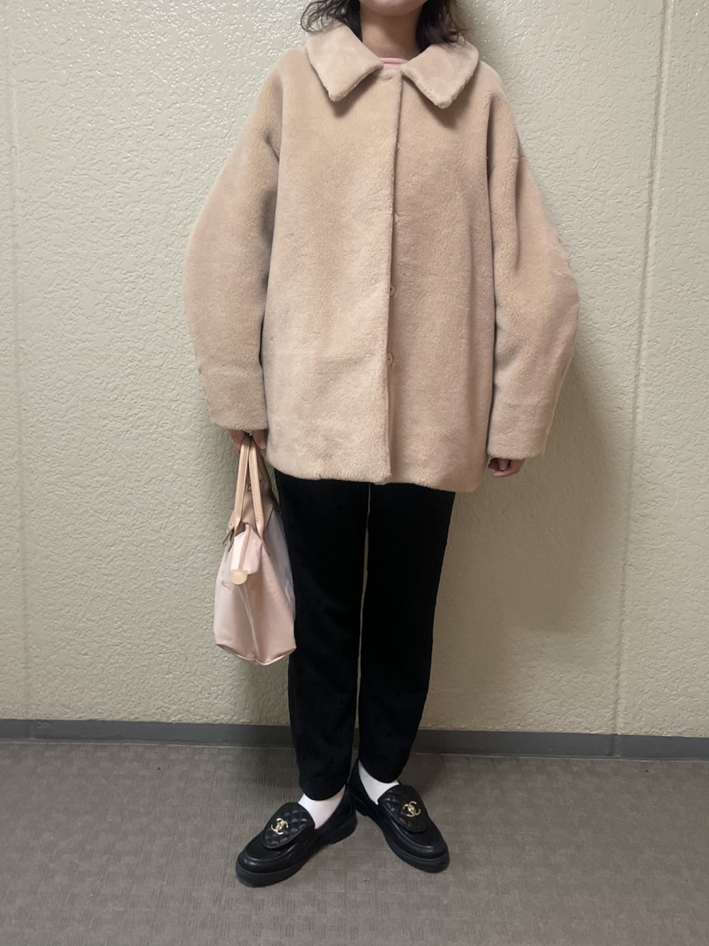 munmun☺︎｜OHGAのムートンコートを使ったコーディネート - WEAR