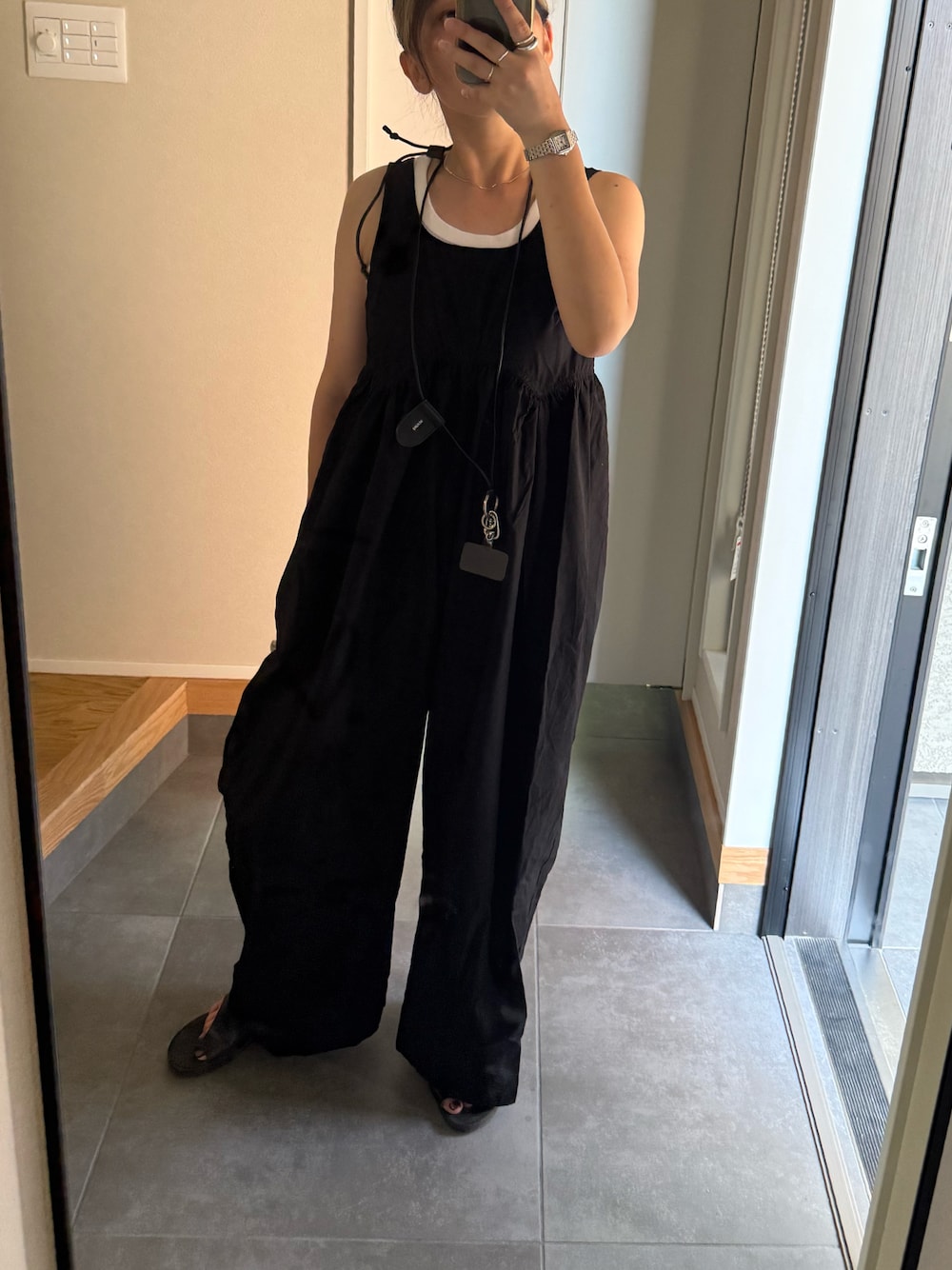 anuke（アンヌーク）の「anuke Cotton Gather Combinaison コットン