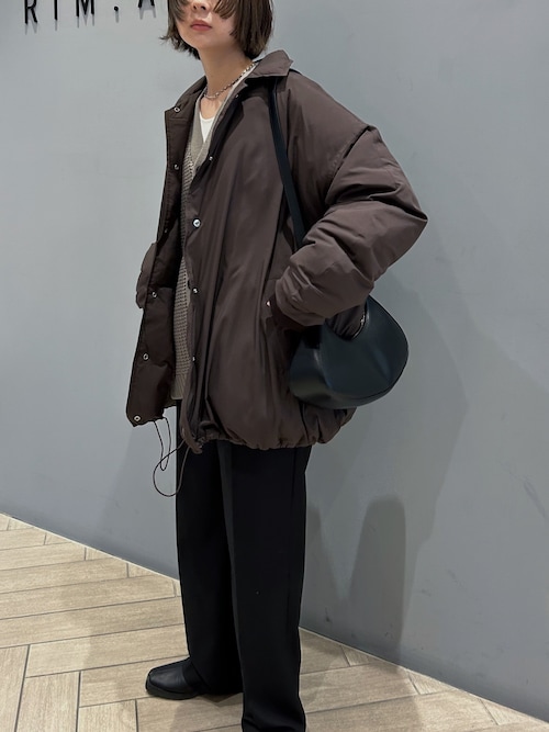 Coverall reversible down CT カバーオールリバーシブルダウンコート