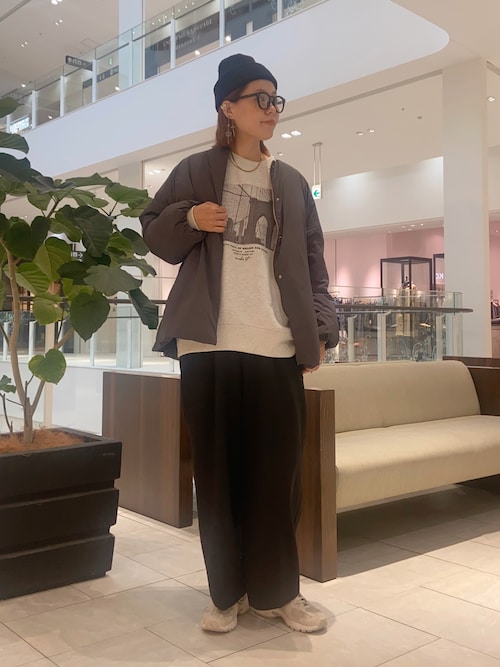 フレンチダックダウンサイドジップジャケット（ダウンジャケット