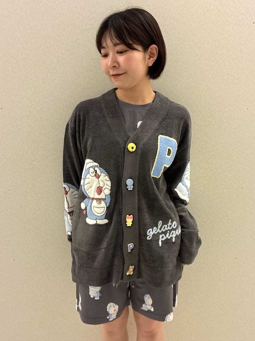 ドラえもん】【ユニセックス】おはようおやすみカーディガン（ルーム