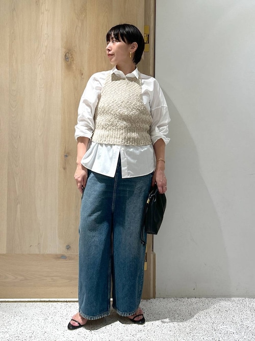 Curensology(カレンソロジー)/＜&RC＞スーパーワイドルーズデニム