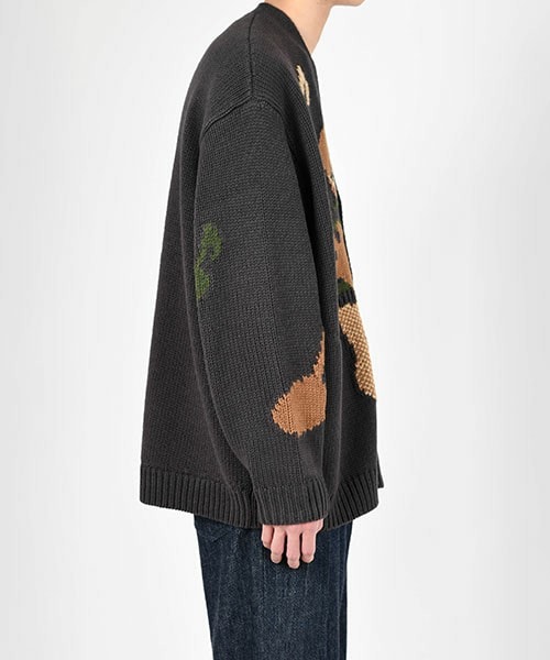 LAD MUSICIAN（ラッドミュージシャン）の「ACRYLIC/WOOL INTARSIA KNIT