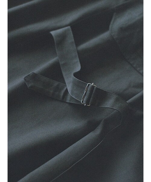 LIDNM（リドム）の「DOUBLE CLOTH MORTORCYCLE（ステンカラーコート