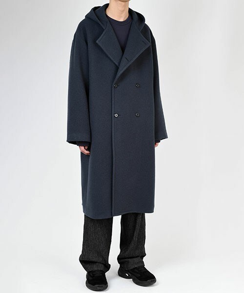 LAD MUSICIAN（ラッドミュージシャン）の「WOOL MOSSER HOODED LONG