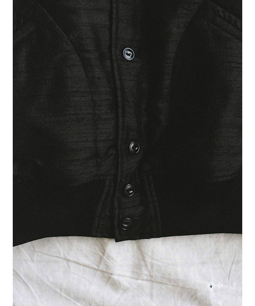 LIDNM（リドム）の「WILD SILK PADDED BLOUSON（ブルゾン）」 - WEAR