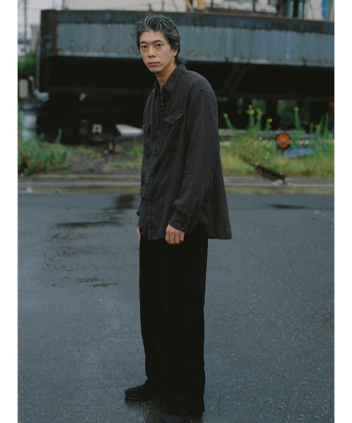 LIDNM（リドム）の「WOOL CPO SHIRT（シャツ/ブラウス）」 - WEAR