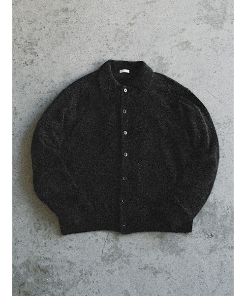 LIDNM（リドム）の「ALPACA KNIT SHIRT CARDIGAN（カーディガン/ボレロ