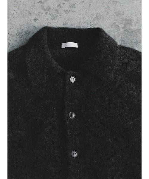 LIDNM（リドム）の「ALPACA KNIT SHIRT CARDIGAN（カーディガン/ボレロ