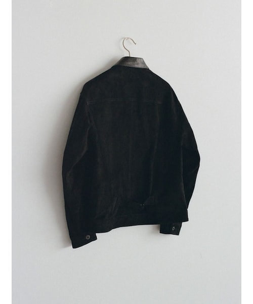LIDNM（リドム）の「Goat Suede Type 1st JKT（ブルゾン）」 - WEAR