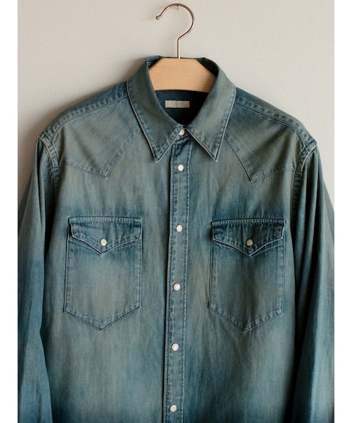 LIDNM（リドム）の「Denim Western Shirt（シャツ/ブラウス）」 - WEAR