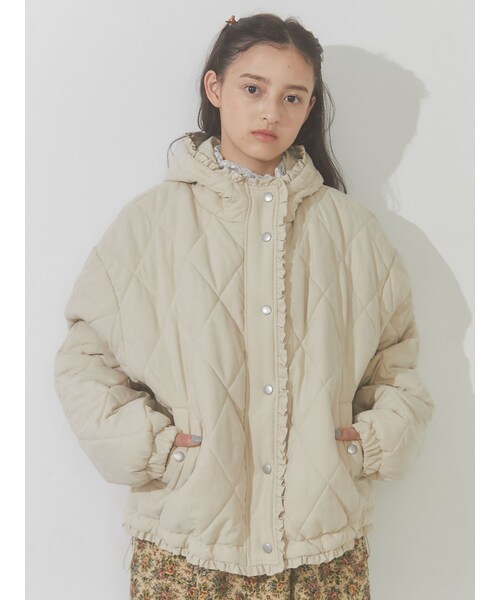 merry jenny（メリージェニー）の「フリルキルティングフード