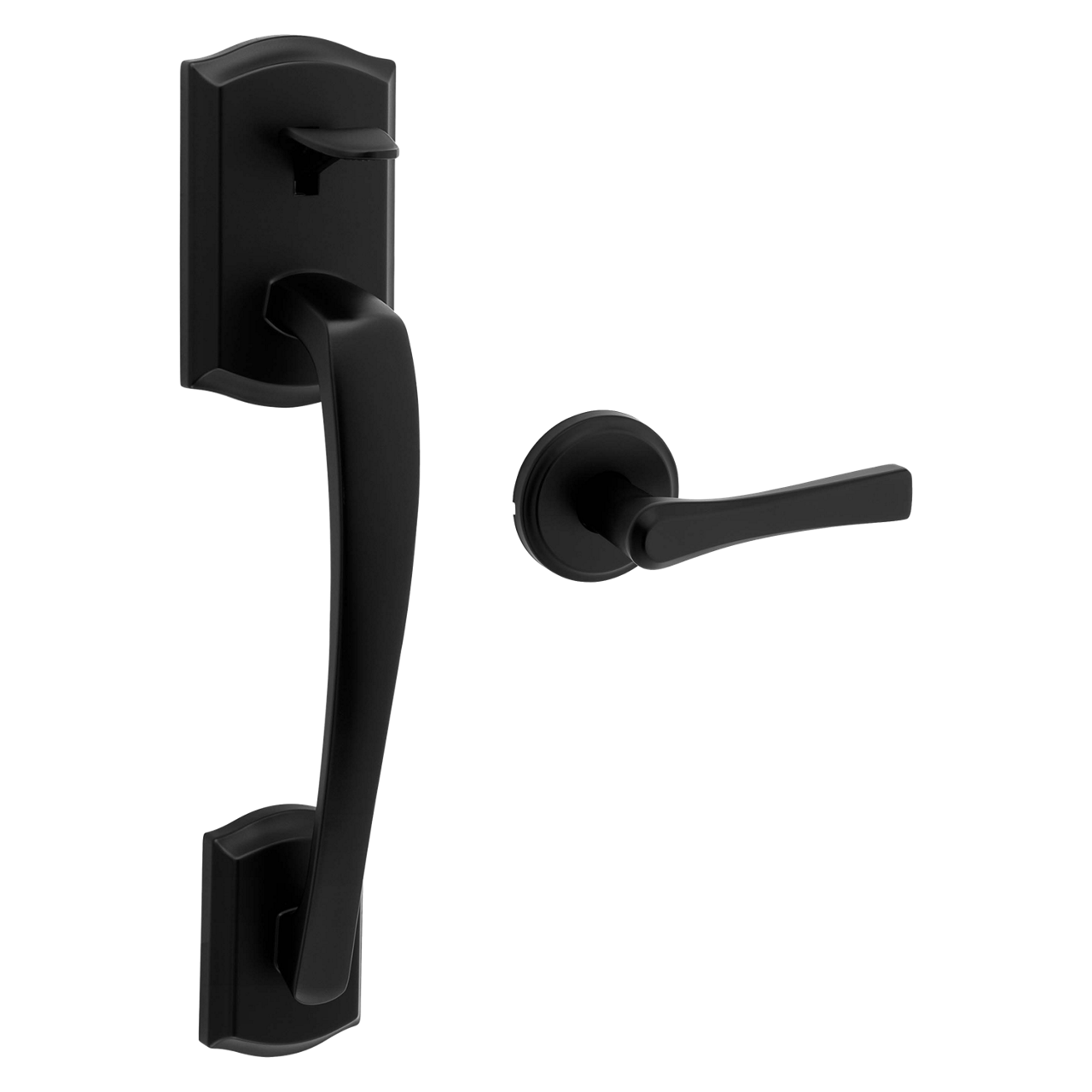 Prescott Handle with Katella Lever - | Weiser