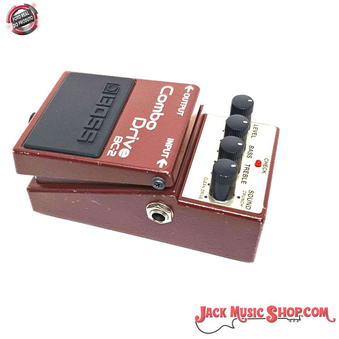 Jack Music Shop vende Pedal de Efeito Boss Combo Drive BC-2 Usado