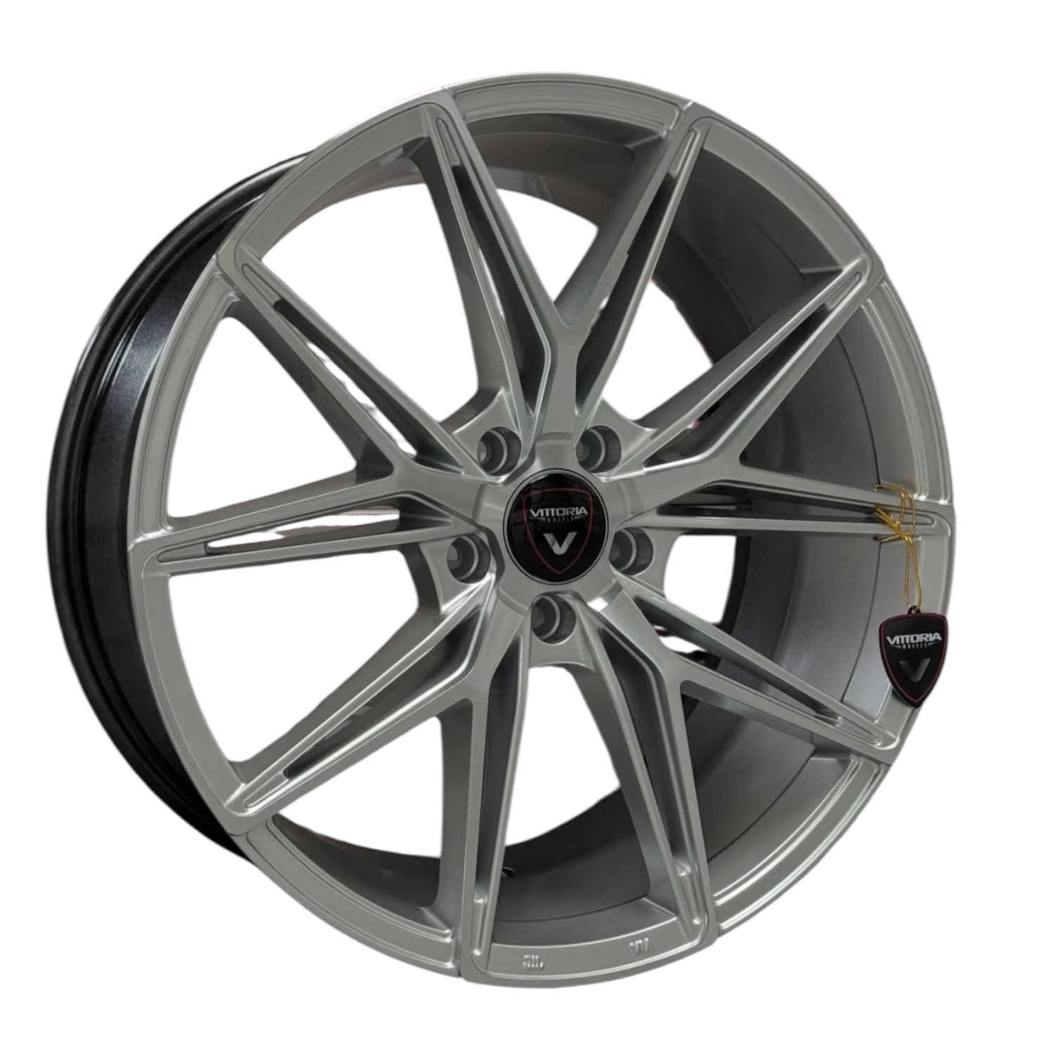 Rodas Vittoria Zagreb Aro 19 5x112 Hyperprata - Design Moderno e