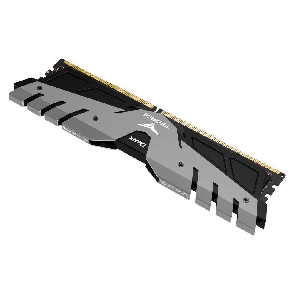 DARK DDR4 DESKTOP MEMORY GRAY 16GB(2x8GB) 2400MHz CL14 | TEAMGROUP