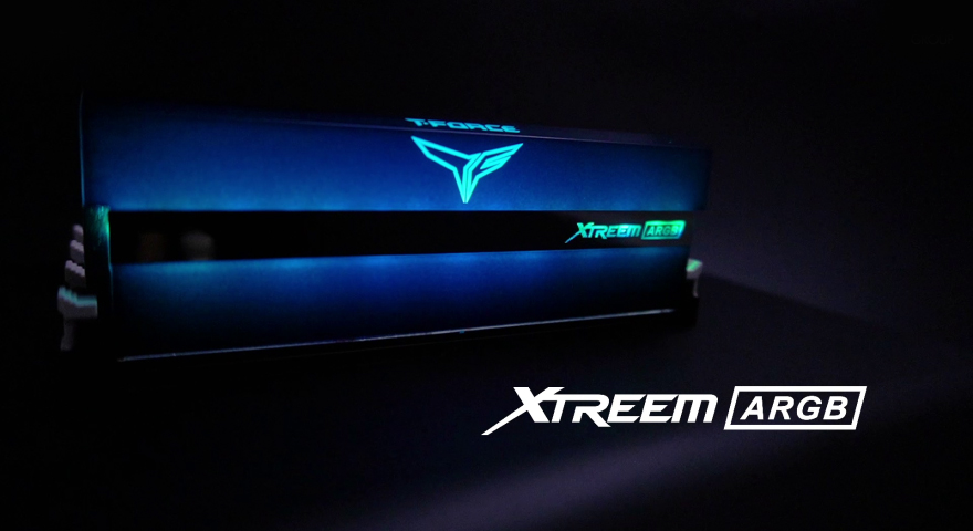 XTREEM ARGB DDR4 DESKTOP MEMORY BLUE 128GB(8x16GB) 3600MHz CL18
