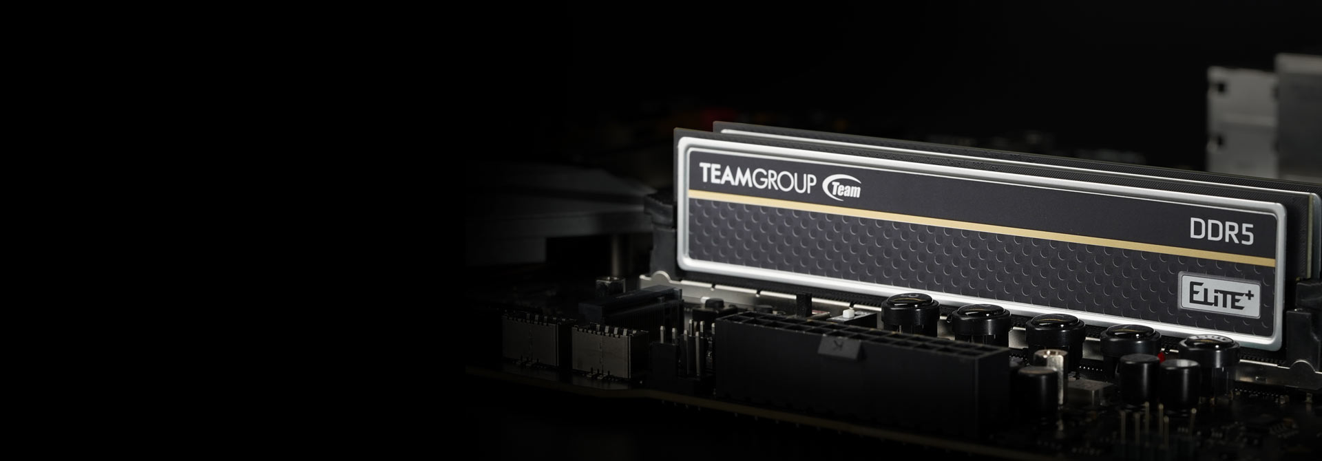 ELITE PLUS DDR5 DESKTOP MEMORY BLACK 64GB(2x32GB) 6000MHz CL48