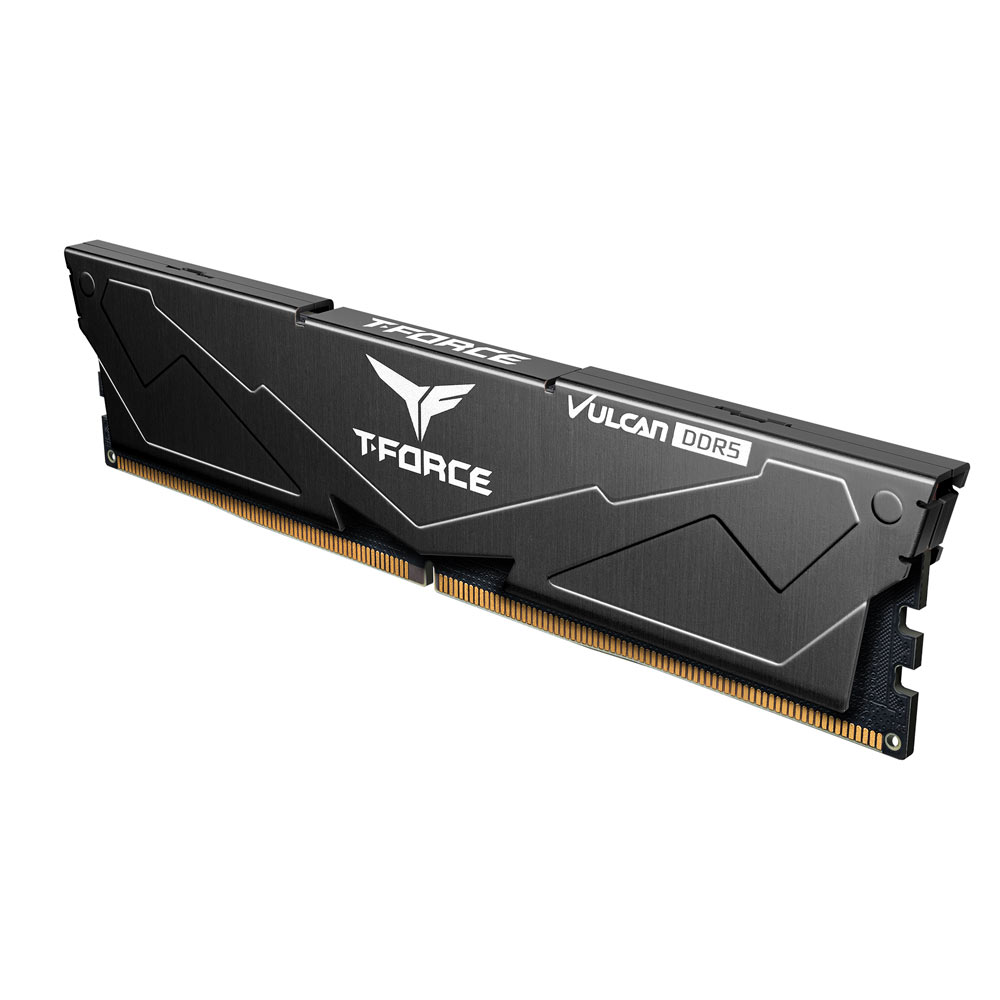 VULCAN DDR5 DESKTOP MEMORY BLACK 32GB(2x16GB) 6400MHz CL40 - TEAMGROUP