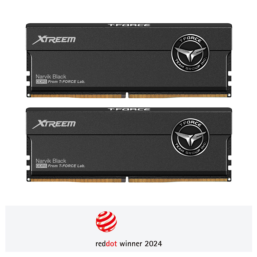 XTREEM DDR5 DESKTOP MEMORY BLACK 48GB(2x24GB) 8200MHz CL38 - TEAMGROUP