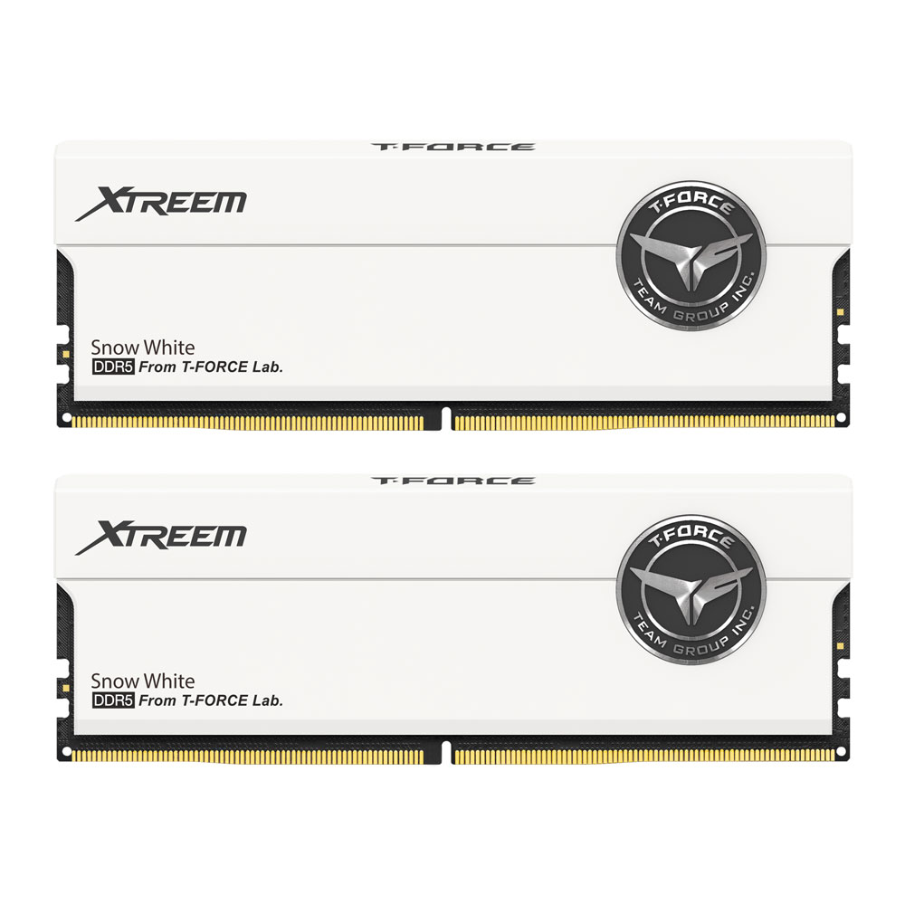 XTREEM DDR5 DESKTOP MEMORY WHITE 32GB(2x16GB) 6800MHz CL34 - TEAMGROUP