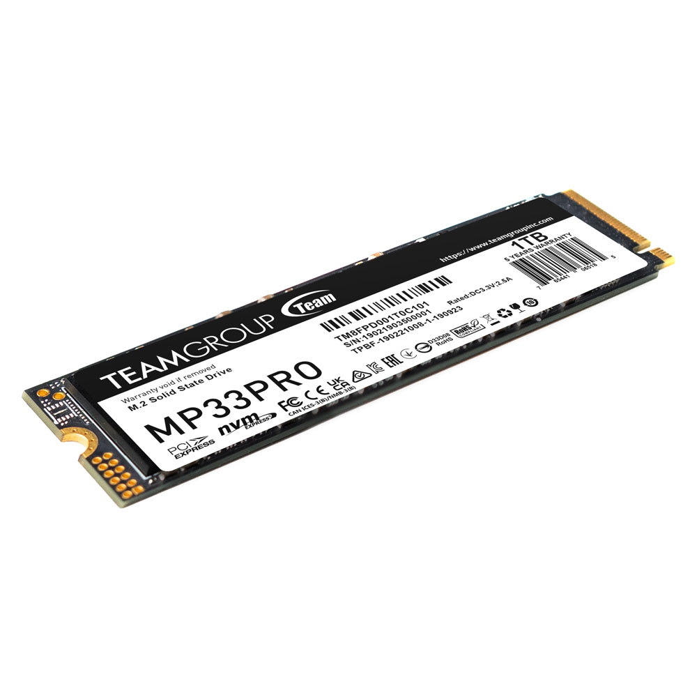 MP33 PRO M.2 PCIe SSD 1TB | TEAMGROUP
