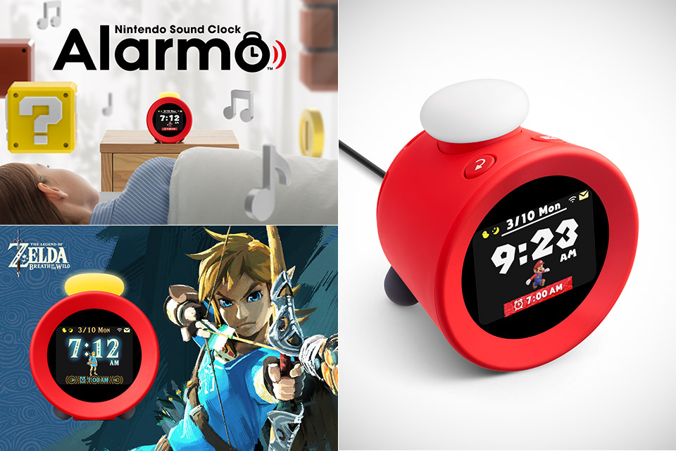 Nintendo's Sound Clock Alarmo is an Interactive Alarm Clock with