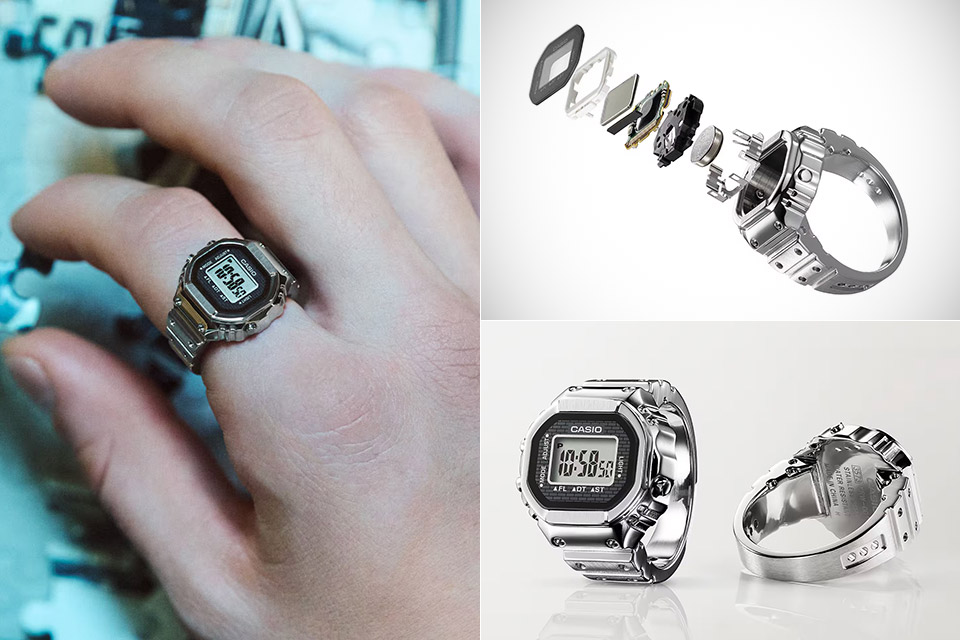 Casio Ring Watch (CRW-001-1JR) Tells Time, Doesn't Have Health