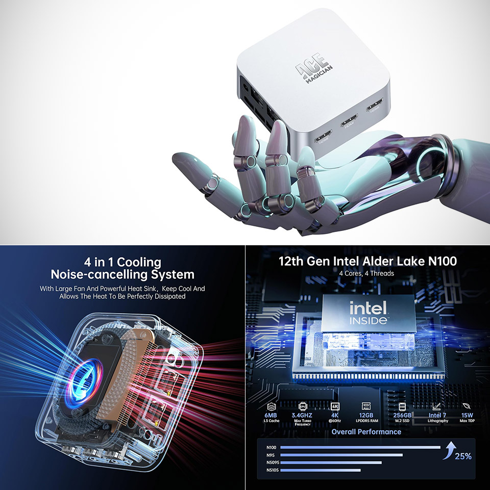 Don't Pay $189, Get an ACEMAGIC T8 Plus Mini PC with Intel N100