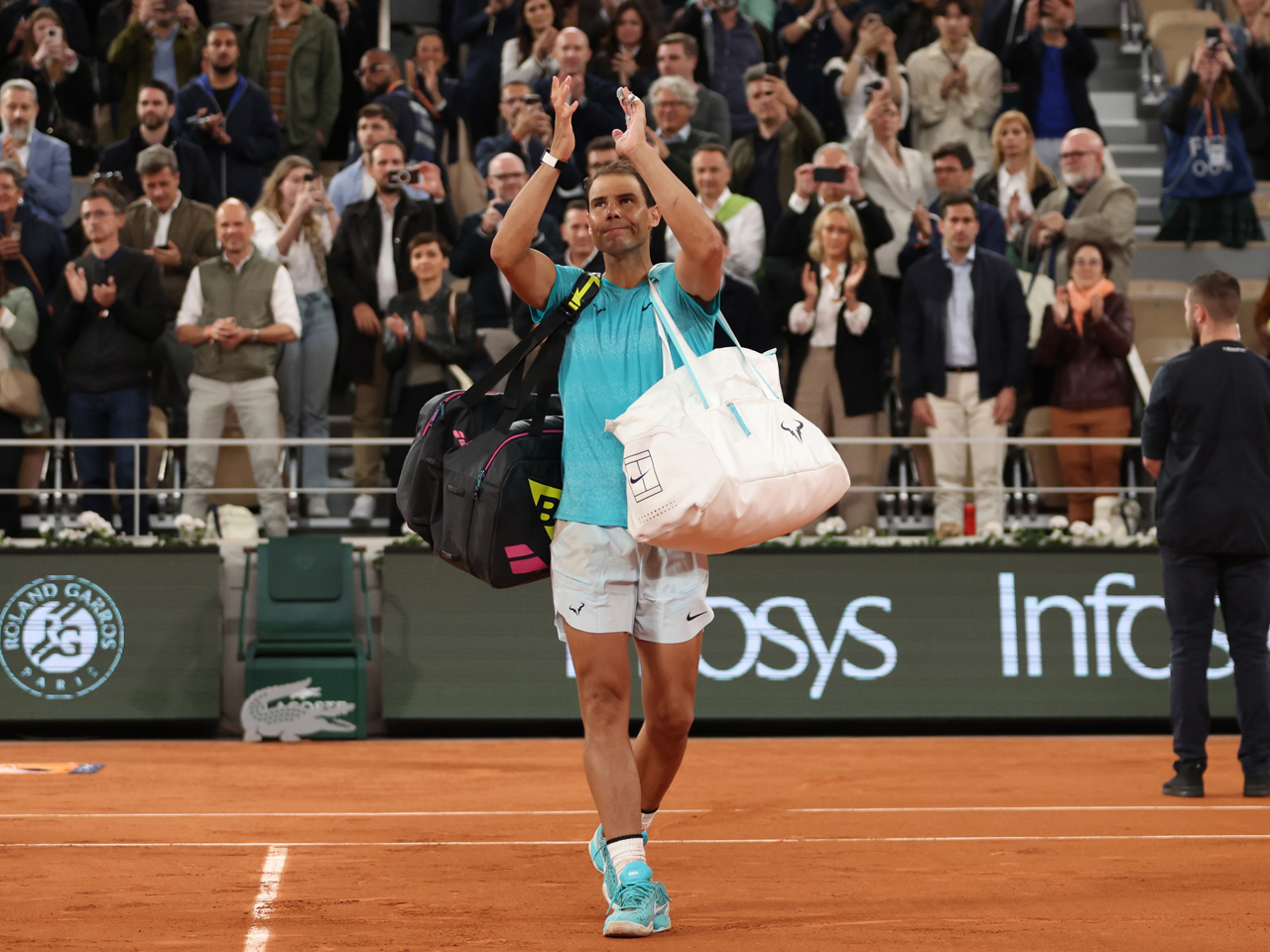 フレンチ・オープンで4敗目を喫したナダルが来年は不確定もパリ五輪で