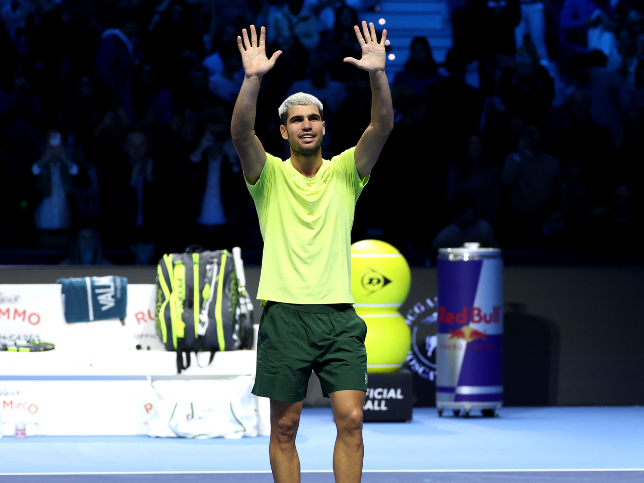 アルカラスが3連勝でグループ首位通過、3年ぶり2度目の年末世界