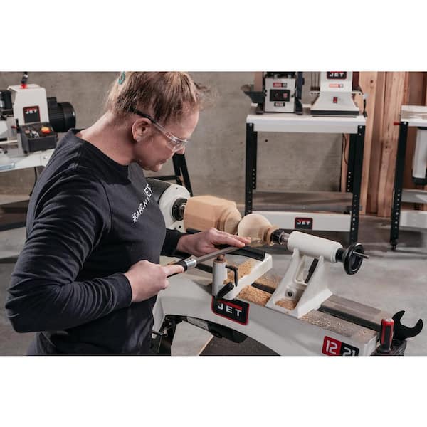 Reviews for Jet 1 HP 12 in. x 21 in. Wood Lathe, Variable Speed