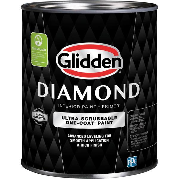 Glidden Diamond 1 qt. PPG1159-7 Singing The Blues Flat Interior