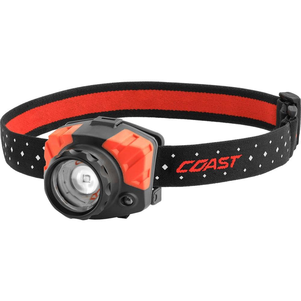 Coast FL85 615 Lumen Dual Color LED Headlamp with Twist Focus FL85