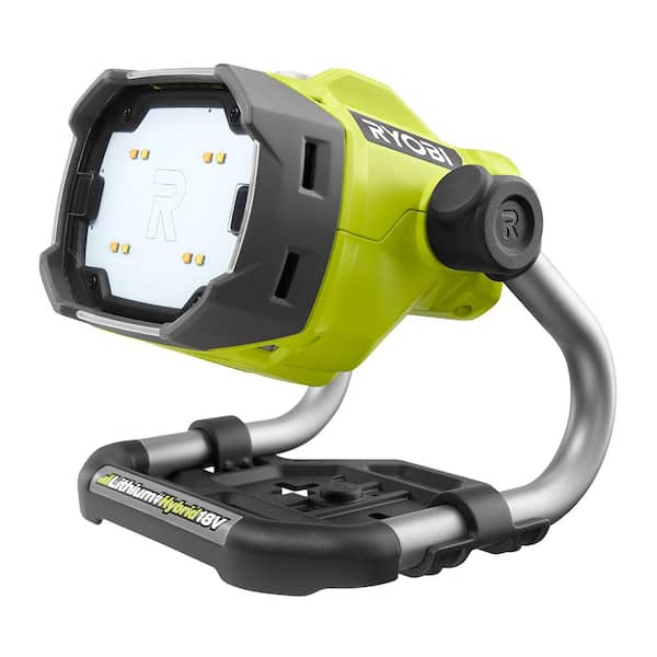 RYOBI ONE+ 18V Hybrid LED Color Range Work Light (Tool Only) P795