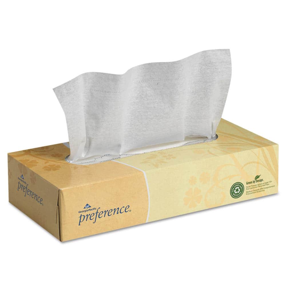 Georgia-Pacific Preference White Facial Tissue (100-Count