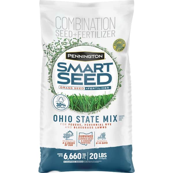 Pennington Smart Seed Pennsylvania 20 lb. 6,660 sq. ft. Grass Seed