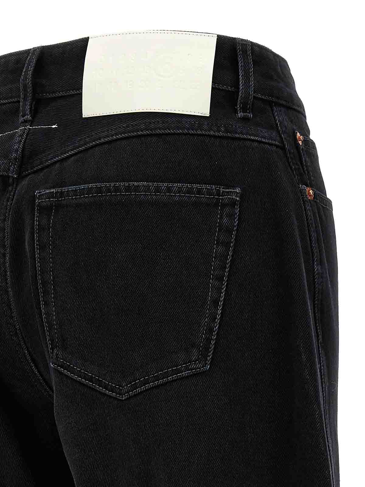 MM6 Maison Margiela ブーツカットジーンズ - 黒|S52LA0199S30743965