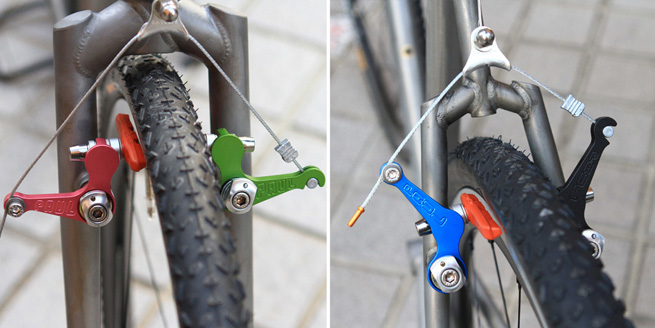 Blue Lug: Paul Crazy Color Canti Brake Sets | The Radavist | A
