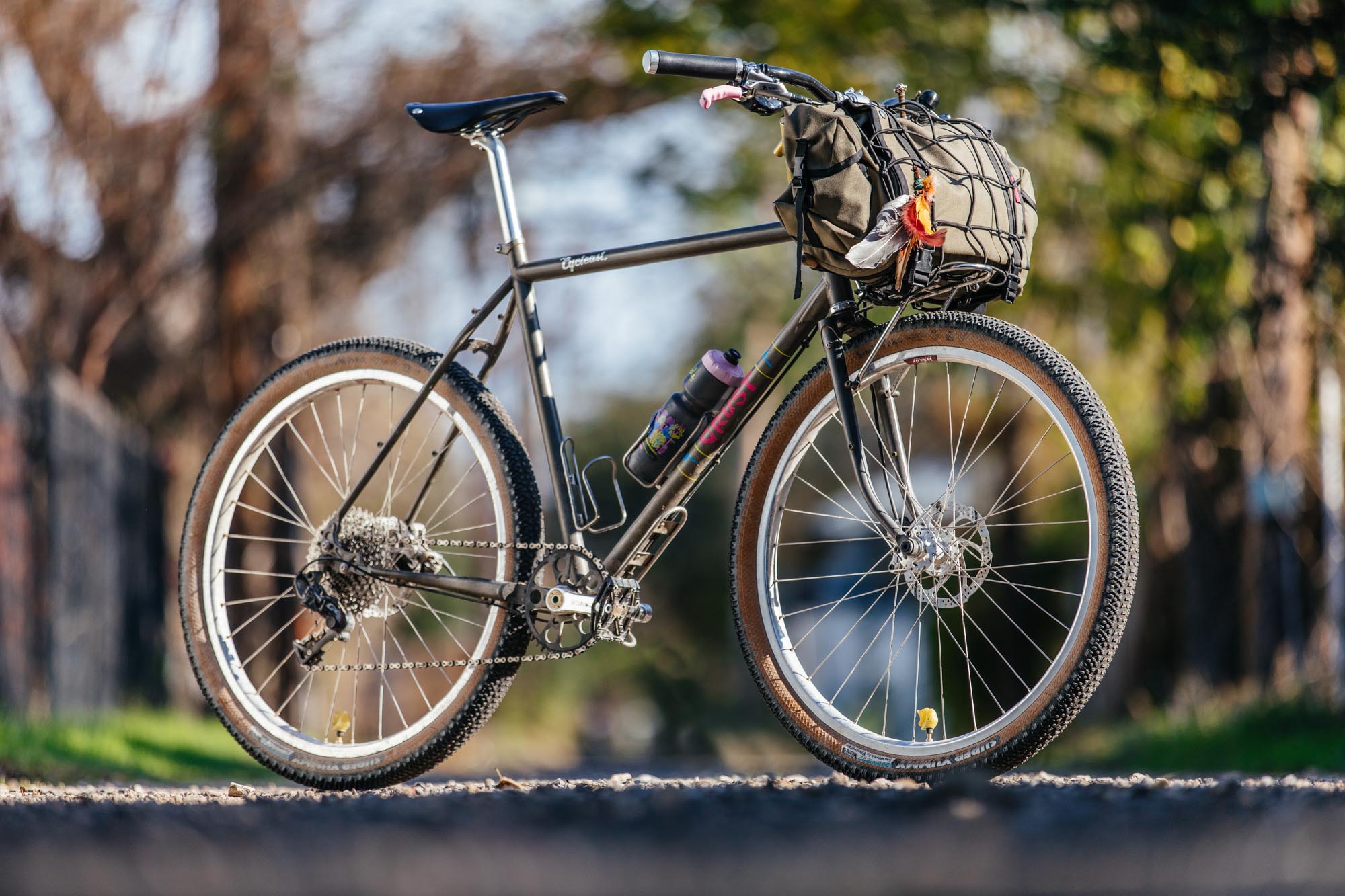 Crust Bikes: Corey's Raw Crust Bikes Evasion Tourer – John Watson
