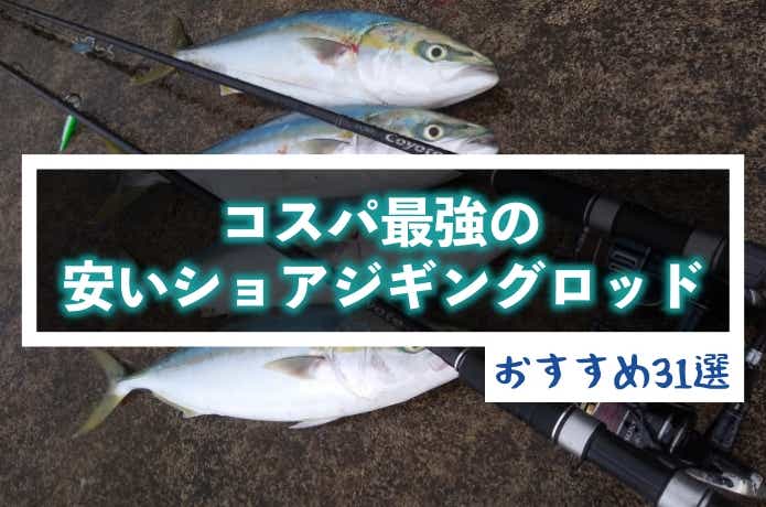 コスパ最強の安いショアジギングロッドおすすめ31選 | TSURI HACK[釣り