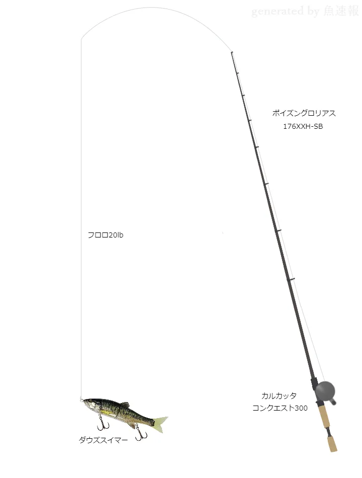 秦拓馬】冬の宇治川 ビッグベイトタックル【ダウズスイマー】 | 魚速