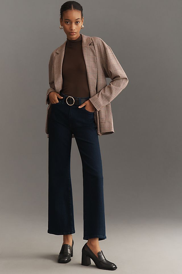 Joe's Jeans Blake High-Rise Wide-Leg Crop Jeans | Anthropologie