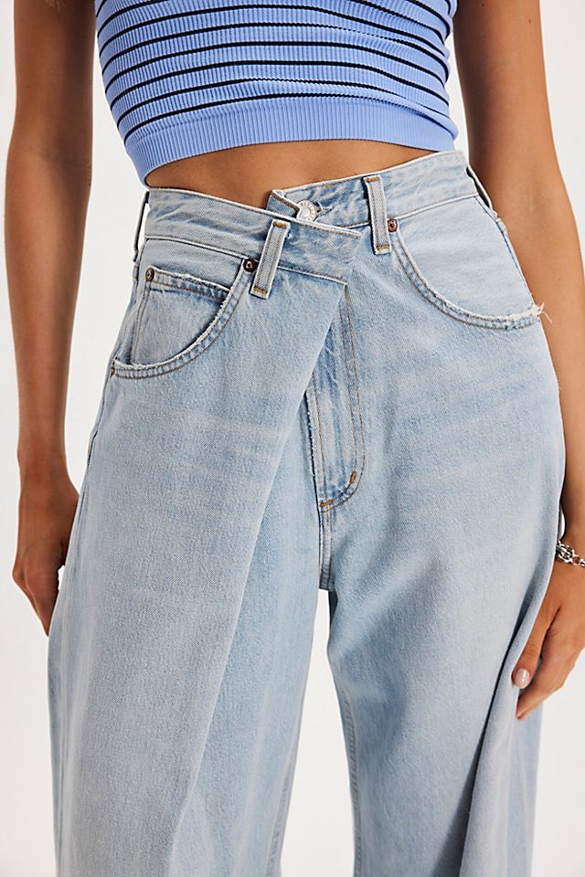 AGOLDE Vana Fold Jeans | Free People