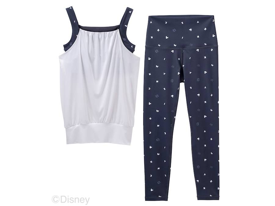 ディズニー好き必見！LAVAからミッキー&ミニーデザインのヨガウェアが