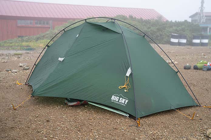 欲しい要素が満載！シングルウォールテント「BIG SKY / ミラージュ